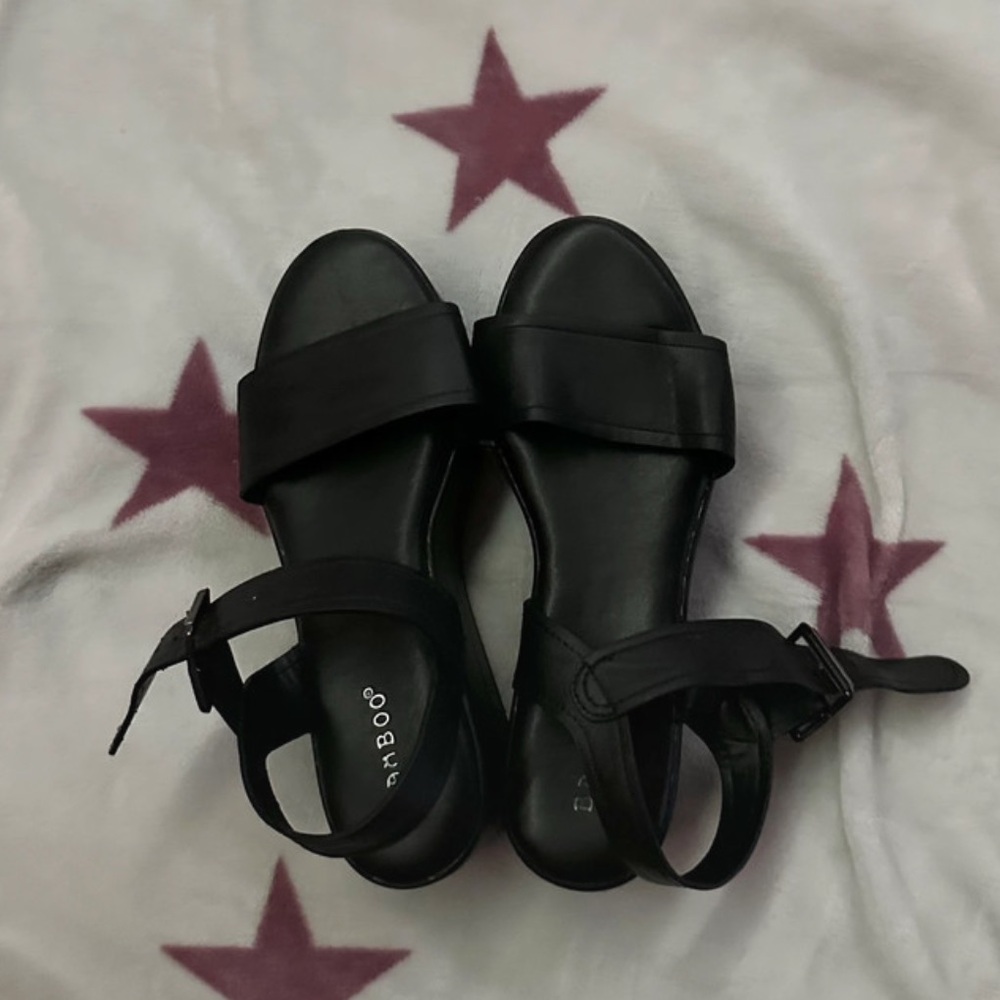 Bamboo Black Women's Sandals